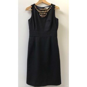 Winter Wool Rhinestone Banana Republic Dress